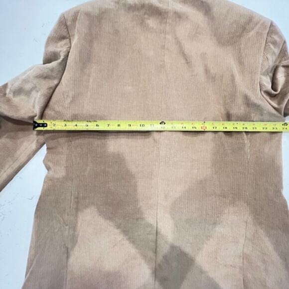 Chaps Men's 46L Camel Corduroy Blazer 100% Cotton Sportscoat Jacket - Picture 10 of 15